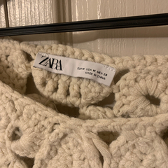 値下げしました　ザラZARA お花セーターの画像