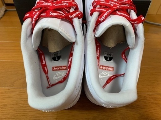 ナイキ NIKE×Supreme エアフォース1 シュプリーム 26cm