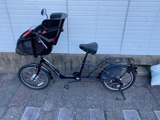 取引中　ママチャリ　チャイルドシート付き　20インチ