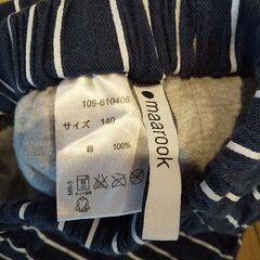 maarookの女の子用パンツ　１４０cmの画像