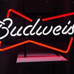 バドワイザー★ ネオン管 ・ネオンサイン・ 店内用 装飾品★
