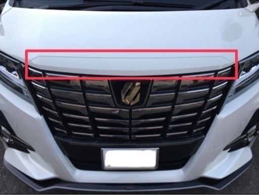 アルファード　30系前期用 　純正フードトップモール　純正塗装済品