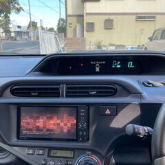 トヨタ　アクア　車検２年コミコミ価格！　走行78,518km　内装キレイです。の画像