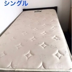 美品　ニトリ　シングルマットレス　シングル　S  色ベージュ　