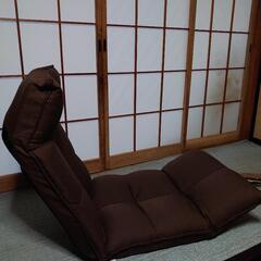 座椅子 リクライニングの画像