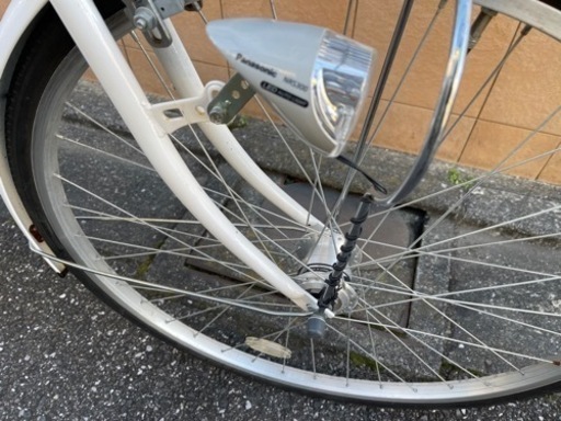 27インチ自転車　オートライト　6段ギア　美車　決まりました。