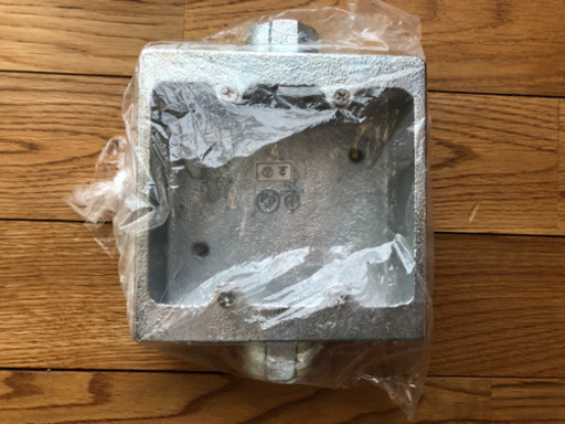 外山電気　露出スイッチボックス(厚銅用HDZ/鋳鉄製)