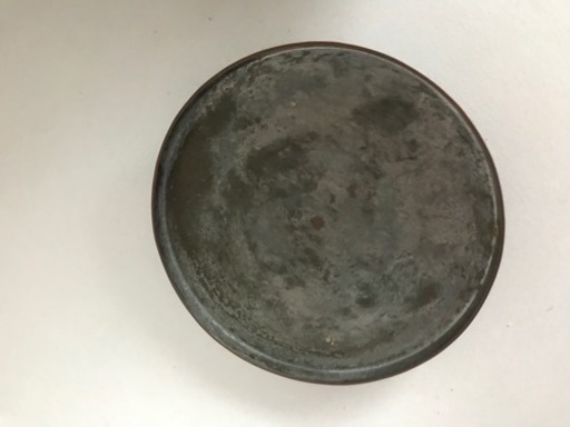 銅製のヤカン　骨董　伴箱付き