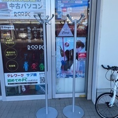 ポールハンガー2個の画像