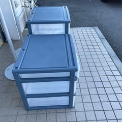 プラ収納2個の画像