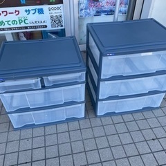 プラ収納2個の画像