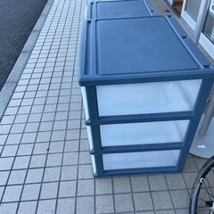 プラ収納2個の画像
