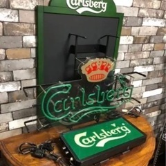 Carlsberg 照明 カールスバーグ サインボード ネオン看...