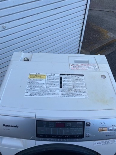 【動作確認済み】Panasonic パナソニック ドラム式洗濯乾燥機 NA-VD130L プチドラム 7kg 2014年製