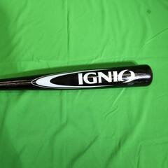 【値下げ】IGNIO 軟式野球 木製バットの画像