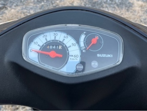 80. スズキ　アドレスV50  原付　バイク　50cc   車体　本体