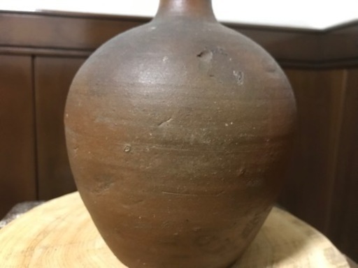 花瓶　花器　備前焼