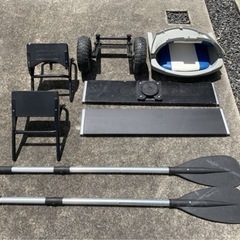 CHOFU石油ボイラー（中古）-ゼファーボート　ZE295フルセット　ゴムボート