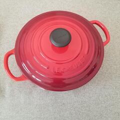 新品・未使用 ル・クルーゼ  ココットロンド  20cmの画像