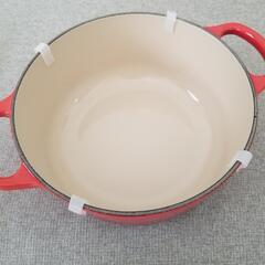新品・未使用 ル・クルーゼ  ココットロンド  20cmの画像