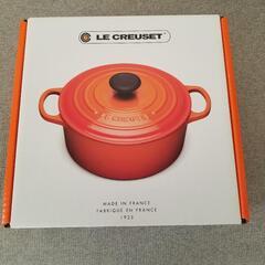 新品・未使用 ル・クルーゼ  ココットロンド  20cmの画像