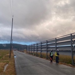 急募🆘！！！防雪柵作業員募集の画像