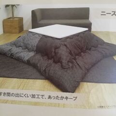 お洒落☆カジュアルこたつ　こたつ布団一式セットの画像