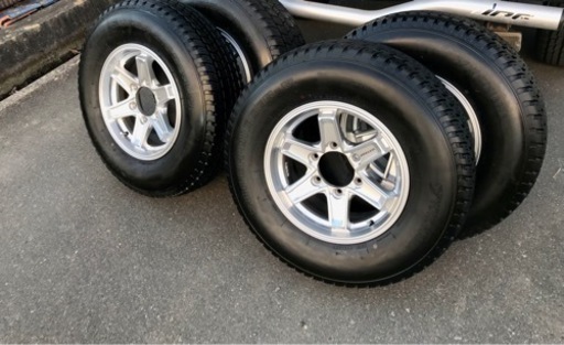 ヨコハマ　オールシーズンタイヤ215.80R15、ホイール4本セット
