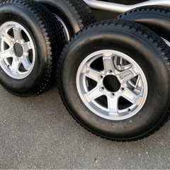 ヨコハマ　オールシーズンタイヤ215.80R15、ホイール4本セット