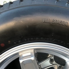 ヨコハマ　オールシーズンタイヤ215.80R15、ホイール4本セットの画像