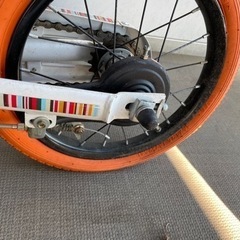 2-6際用　舵取り押し棒付き　折りたたみ自転車 peopleの画像