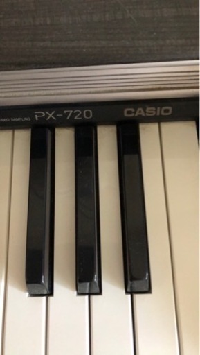 【お取引中】カシオ　電子ピアノ　px-720 中古