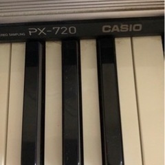 【お取引中】カシオ　電子ピアノ　px-720 中古の画像