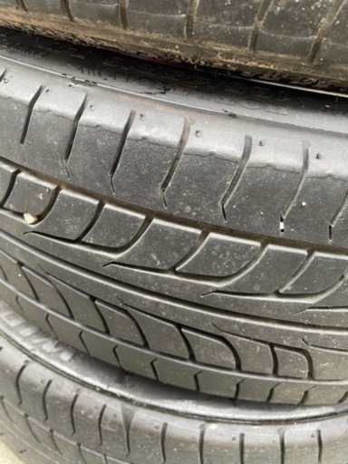 中古タイヤ、ホイール4本セット値下げします
