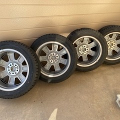 最終値下げ！2020購入デリカD5純正ホイル＋スタッドレスの画像