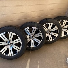 最終値下げ！2020購入デリカD5純正ホイル＋スタッドレス