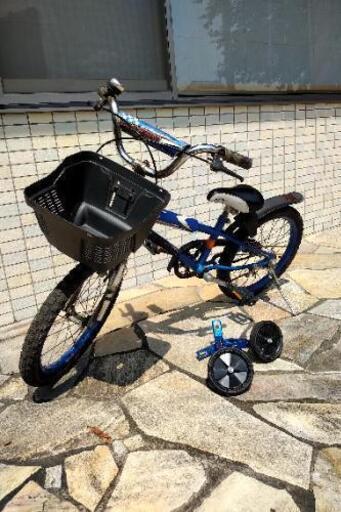 子ども用自転車　男の子用１８インチ　初めての練習用に