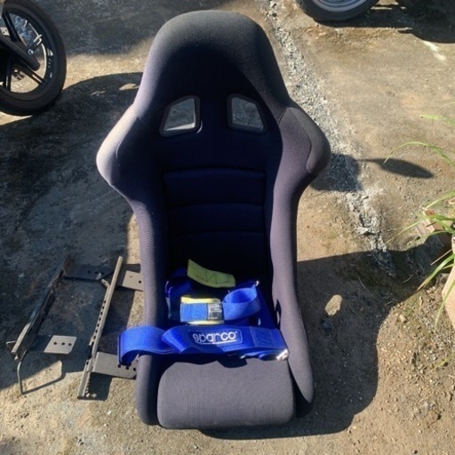 フルバケットシート　ja11 ジムニー  シートレール付き