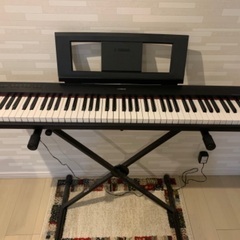 YAMAHA NP-12B 電子ピアノ18年製 スタンド・譜面台付