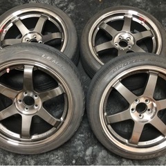 廃盤 VOLK RACING TE37SL 18インチ 100-5H