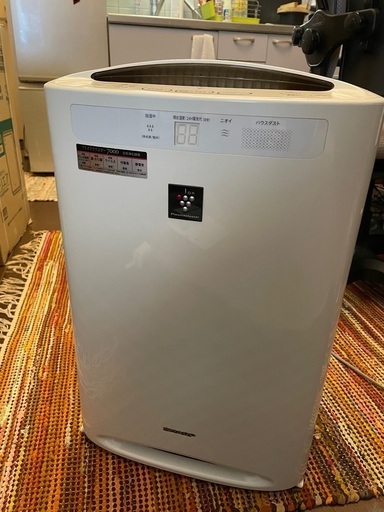 シャープ プラズマクラスター 加湿空気清浄機  KC-A70-W 2012年製