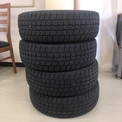 スタッドレスタイヤダンロップ195/65r15タイヤのみウィンタ...