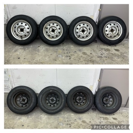 スタッドレスタイヤ　155/80R14  4本セット