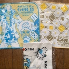 ハンドタオル　大判？ハンカチ　ワンピース ONE PEACE 