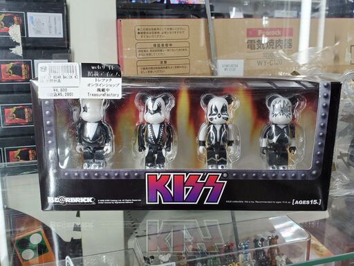 MEDICOM TOY　BE@BRICK　KISS　フィギュア　100%　未開封品【トレファク上福岡】