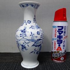 本物 55000円 花瓶 マイセン ブルーオニオン
