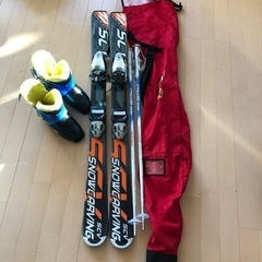 スキーセット　小学校1-2年生くらい