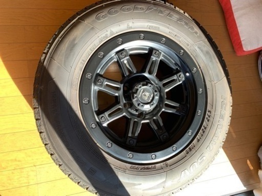 新型ハイラックス用スタッドレスアルミホイル4本セット