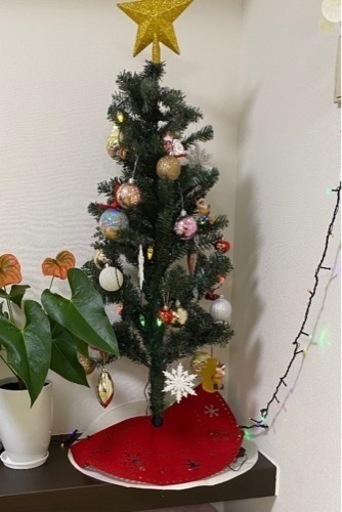 クリスマスツリー♡デコ\u0026電球付き