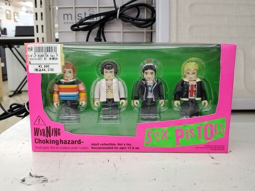 MEDICOM TOY　KUBRICK　SEX PISTOLS(SET B)　フィギュア　未開封品【トレファク上福岡】